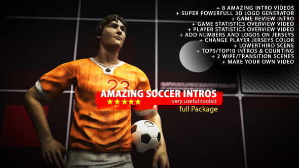 Amazing Soccer Intros - VideoHive 19808702
