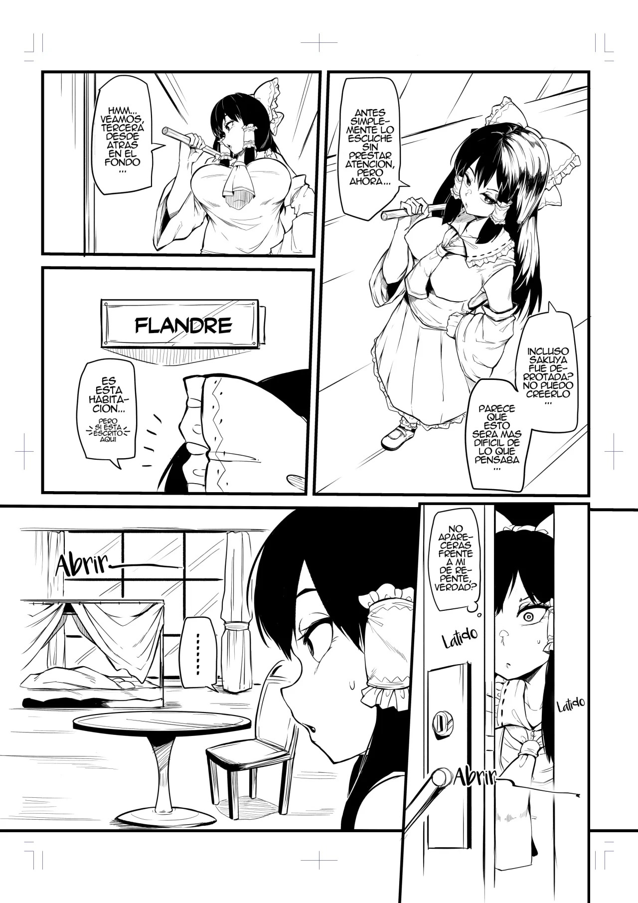 Futanari furan-chan ga reimu o chokyo suru manga (Uncensored) - 2