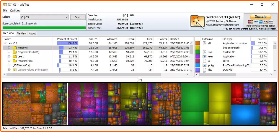 WizTree Enterprise 4.23 + Portable