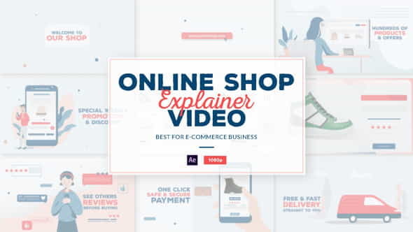 Video Marketing Explainer | E-Commerce - VideoHive 35434990