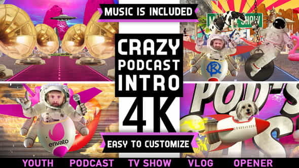 Colorful Crazy Show Intro - VideoHive 36760022