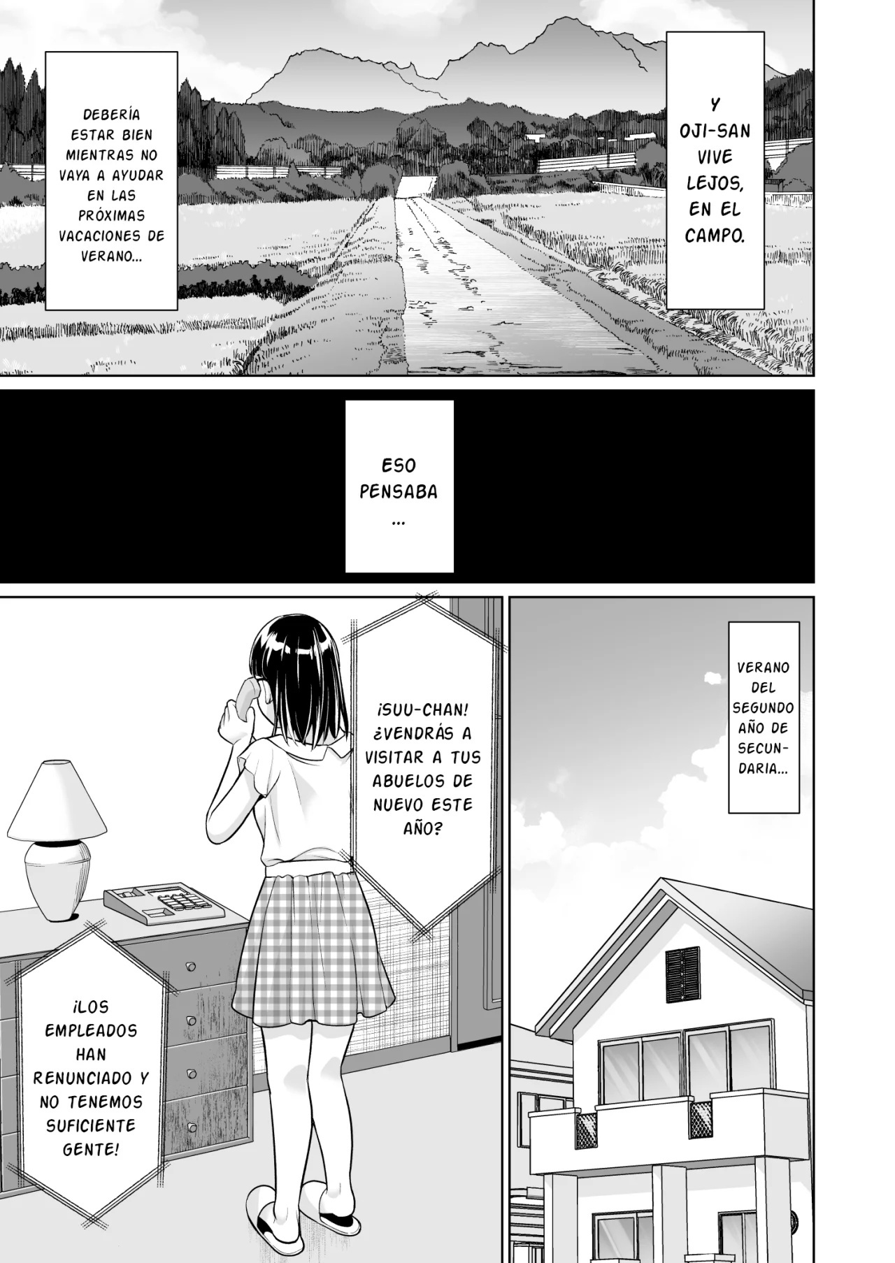 Iya da to Ienai Jimikei Shoujo to Inaka no Oji-san - 37