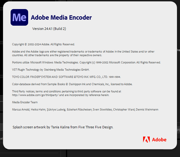 Adobe Media Encoder 24.4.1 x64 full