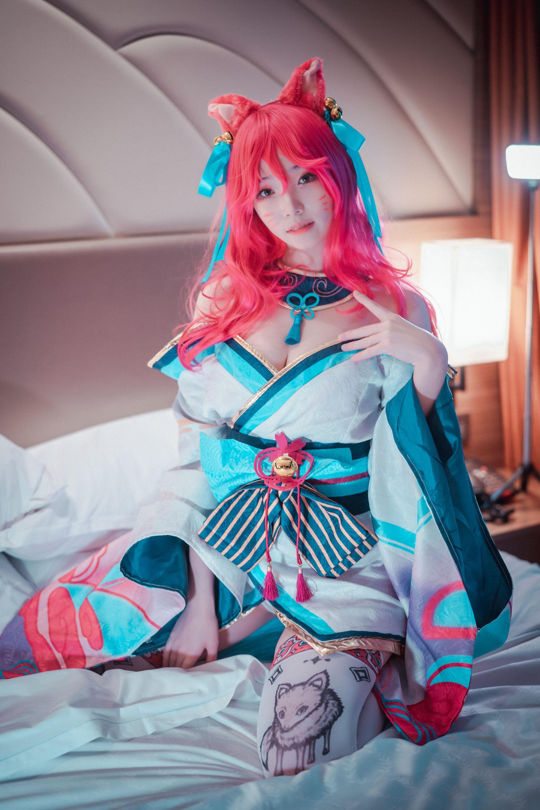 [DJAWA] BamBi – Spirit Blossom Ahri 写真套图(11)