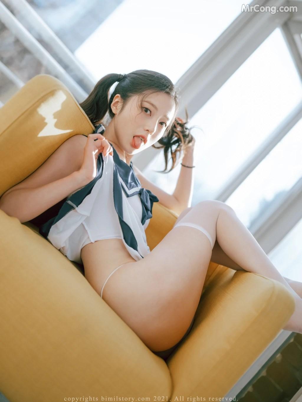 [Bimilstory] Risa: Vol.01 Fresh and Lively Girl Risa (86 photos )