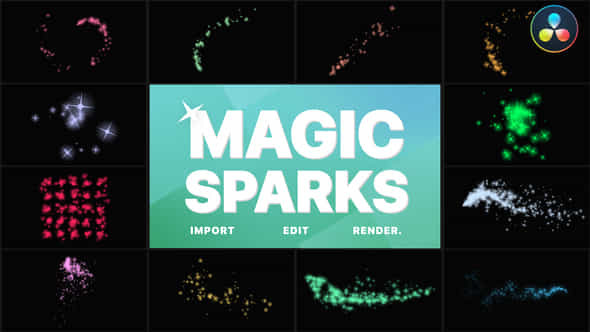 Christmas Magic Sparks - VideoHive 42368884