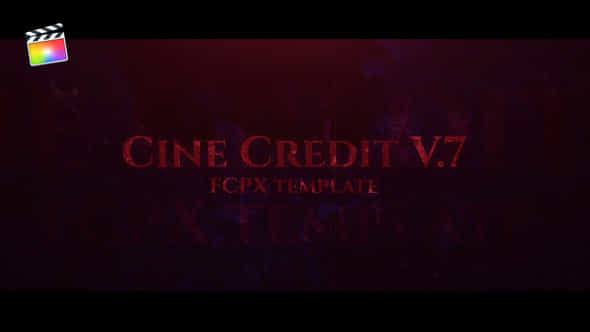 Cine Credit V.7 - VideoHive 27679662