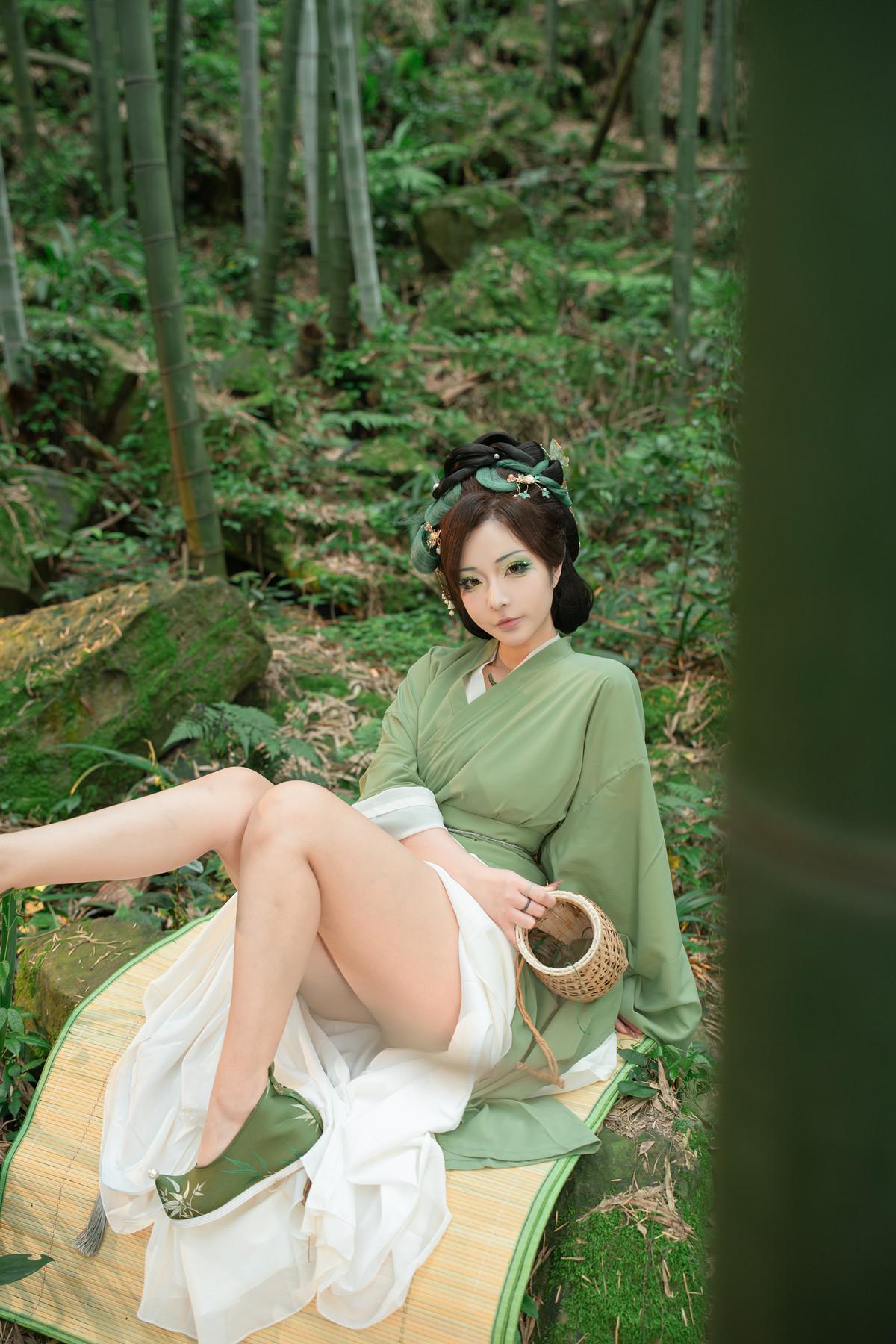 Cosplay Yuuhui玉汇 粽叶仙 Set.01(6)