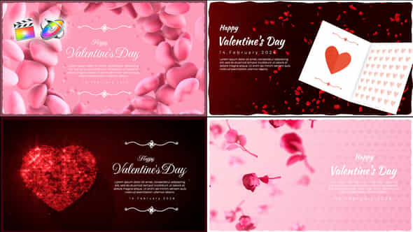 Valentines Day Greetings Pack - VideoHive 50433845