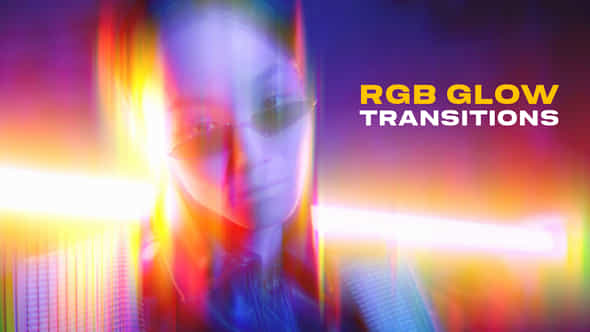 Rgb Glow Transitions After Effects - VideoHive 59161803