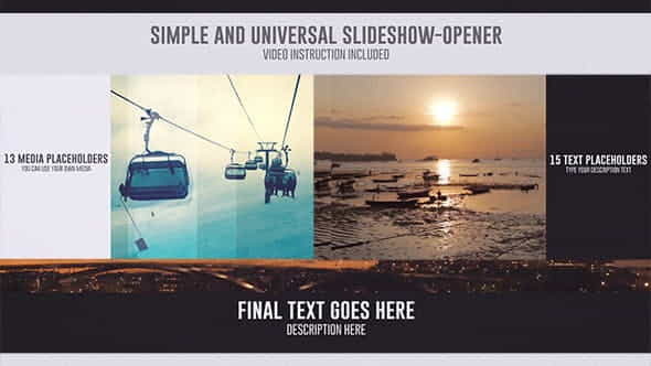 UniversalSlideShow-Opener - VideoHive 12724019