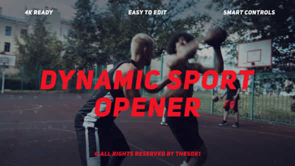 Dynamic Sport Opener Promo - VideoHive 42170090