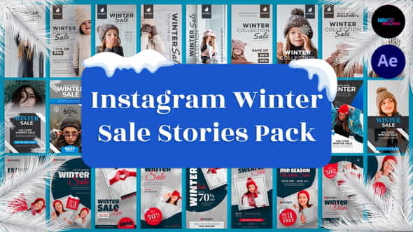 Winter Sale | 22 Instagram - VideoHive 35735394