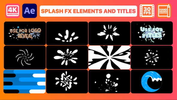 Splash FX Pack | Premiere - VideoHive 31621652