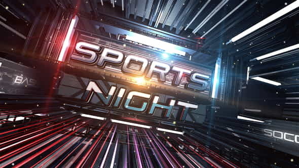 Sports Night Broadcast Pack - VideoHive 19329099