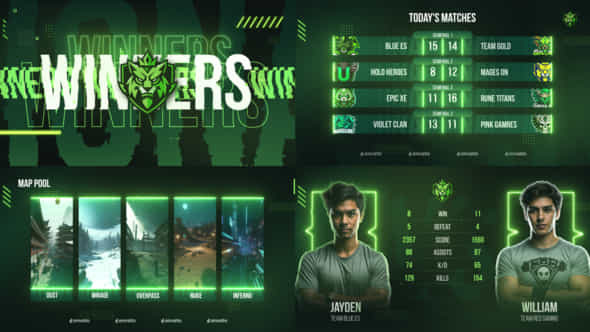 Esport Broadcast Package - VideoHive 56860698