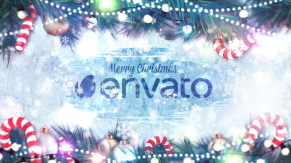 Winter Holidays Logo Reveal - VideoHive 14013586
