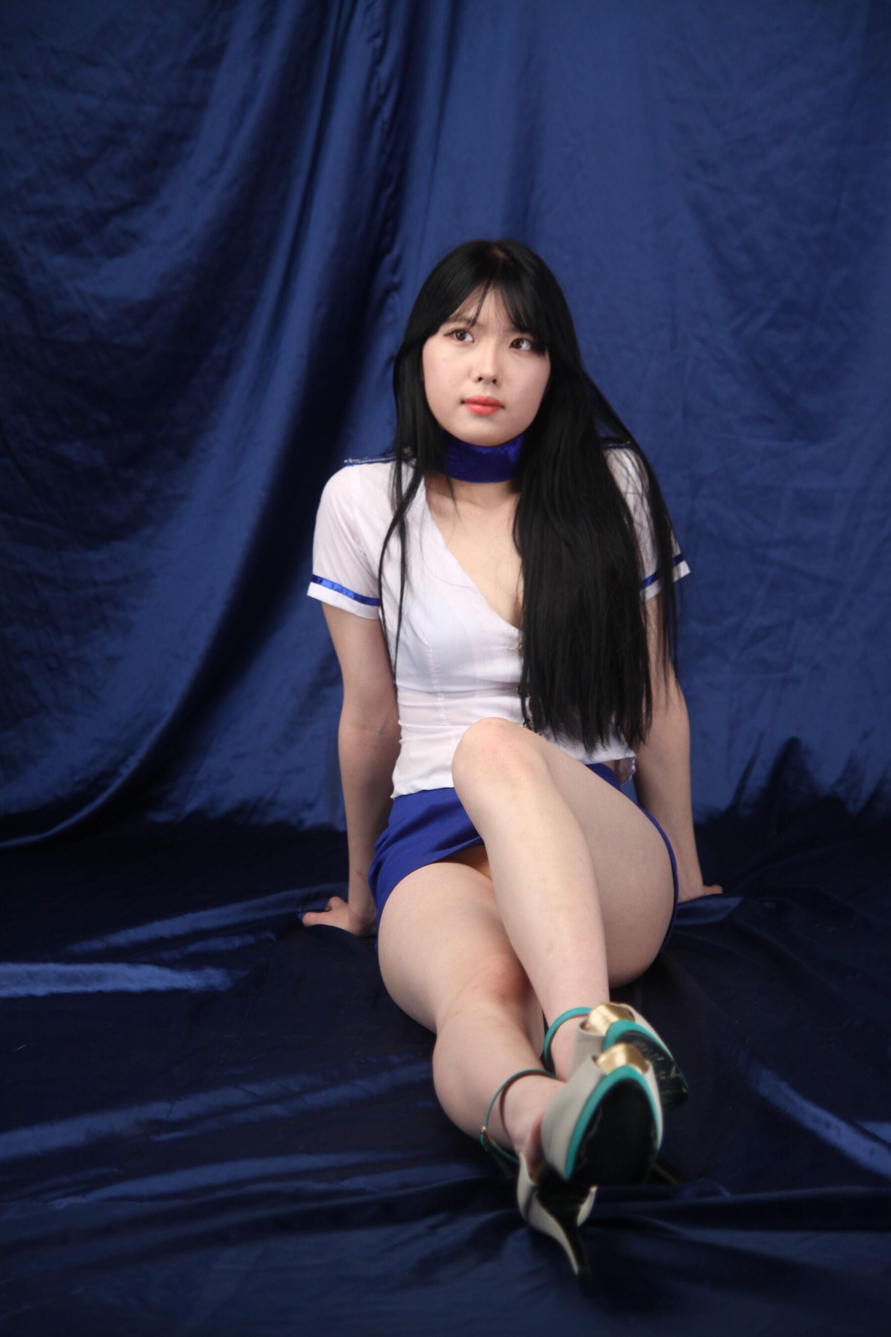 韩模人体 韩模汉娜（한나）人体私拍套图(73)