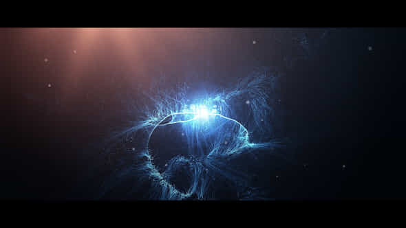 Particle Streaks Logo - VideoHive 55010575