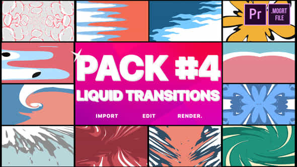 Liquid Transitions Pack - VideoHive 23378373