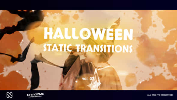 Halloween Transitions - VideoHive 48378353