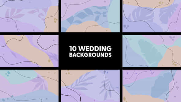 Wedding Backgrounds - VideoHive 44827683
