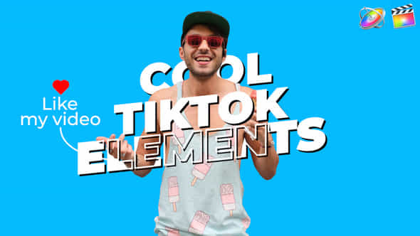 Cool TikTok Elements - VideoHive 38010903