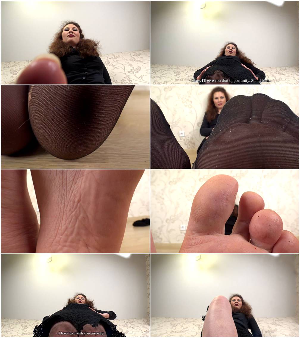 Giantess crush feet