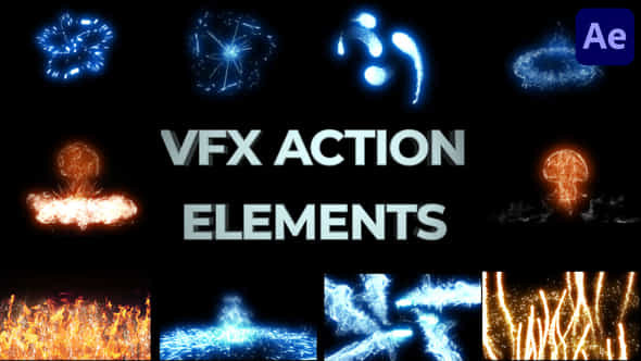 VFX Action Elements - VideoHive 38106236