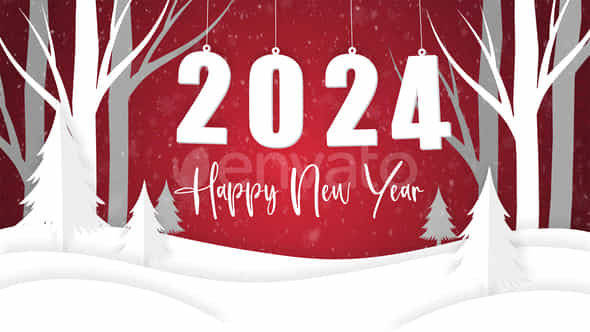 Happy New Year Intro Mogrt - VideoHive 35427569