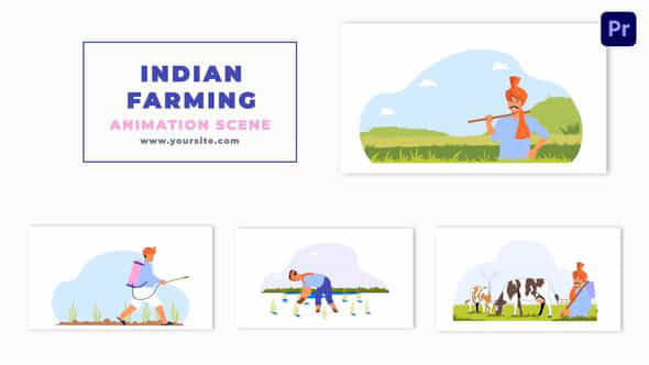 Indian Farming Culture - VideoHive 47354828