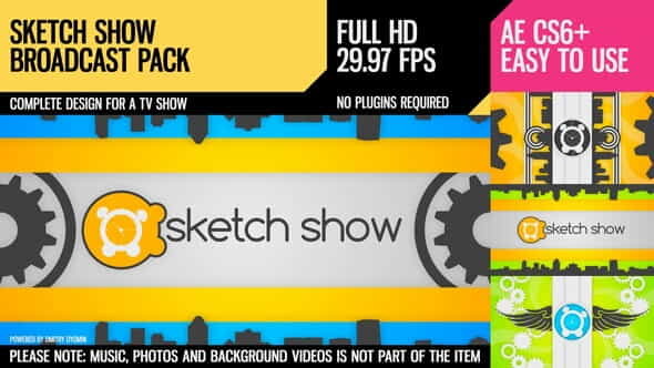 Sketch Show (Broadcast Pack) - VideoHive 3549269
