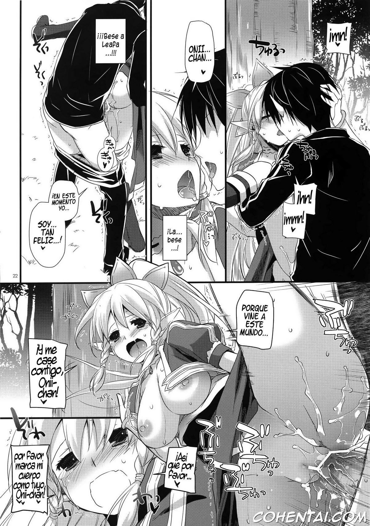 D.L. action 72 (Sword Art Online) xxx comics manga porno doujin hentai español sexo 