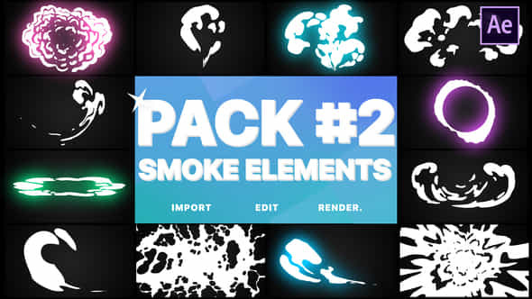 Smoke Elements Pack - VideoHive 24495541
