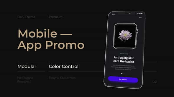 Mobile Minimal App Promo - VideoHive 31542689