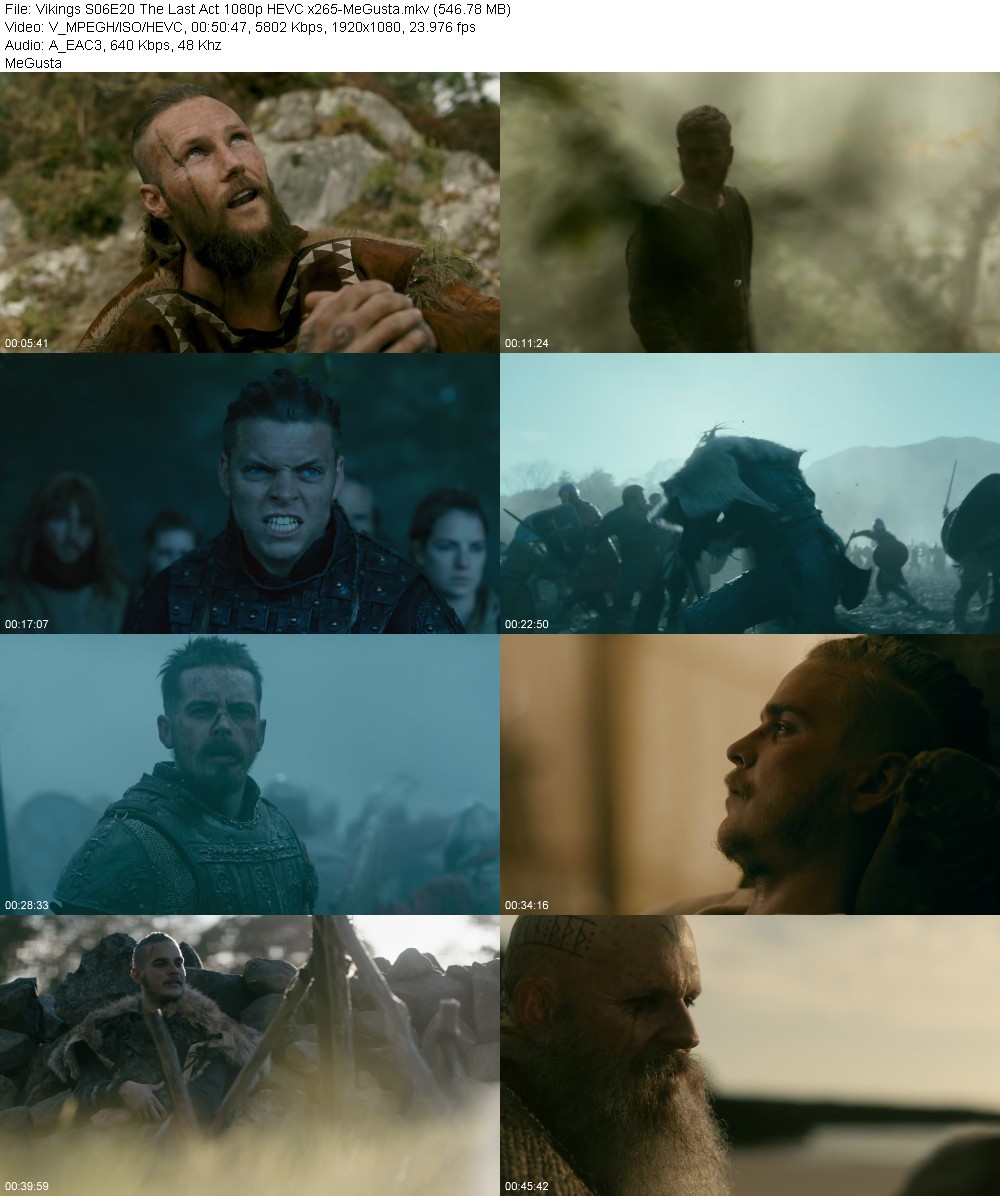 Vikings S06E20 The Last Act 1080p HEVC x265-MeGusta