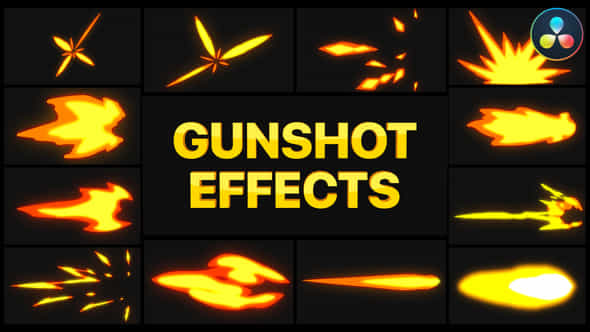 Gunshot Effects - VideoHive 36565755