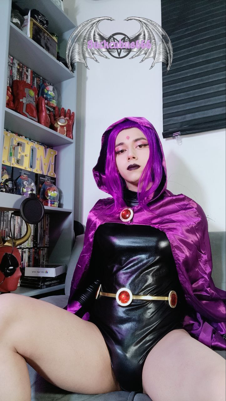 Succubus Trap Boy - Raven