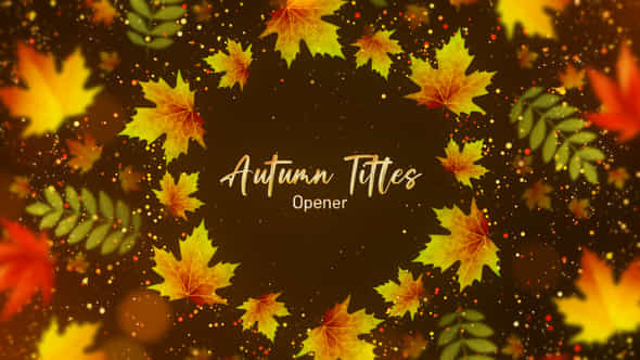 Autumn Titles - VideoHive 47963965