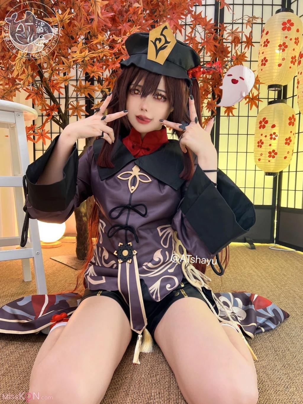 Coser@AT鲨: 原神 胡桃 (75 photos)(31)