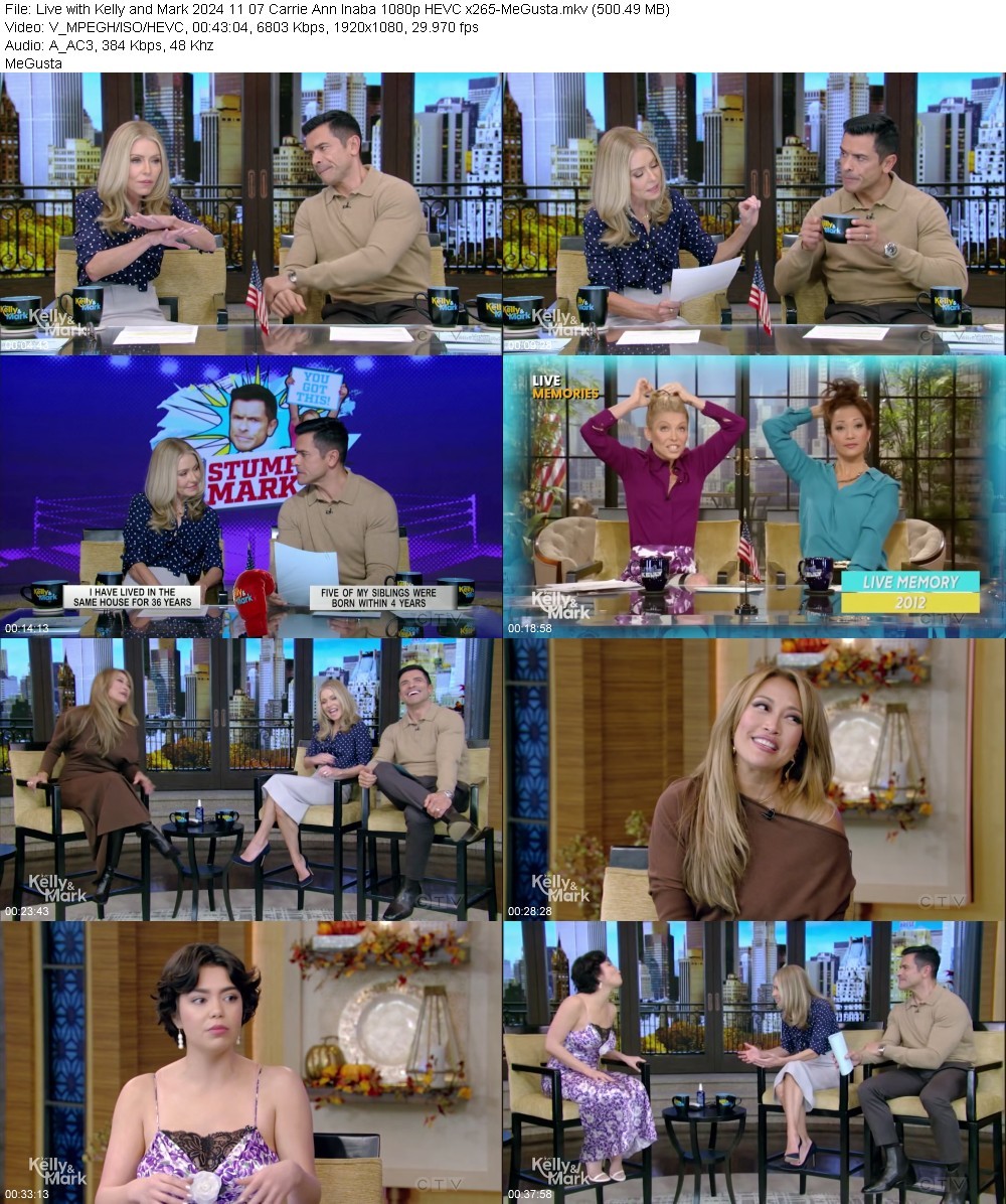 Live with Kelly and Mark 2024 11 07 Carrie Ann Inaba 1080p HEVC x265-MeGusta