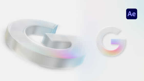 Gradient Glass Logo Reveal - VideoHive 58577208