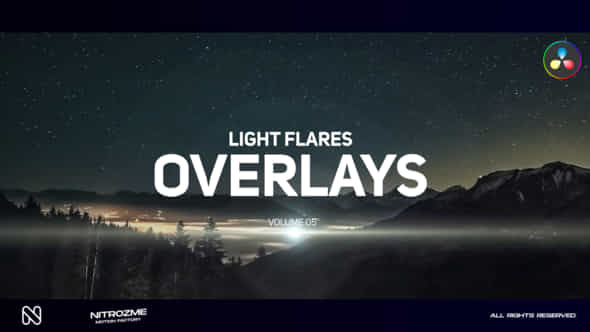 Optical Flares Overlays Vol 05 For Davinci Resolve - VideoHive 49437971