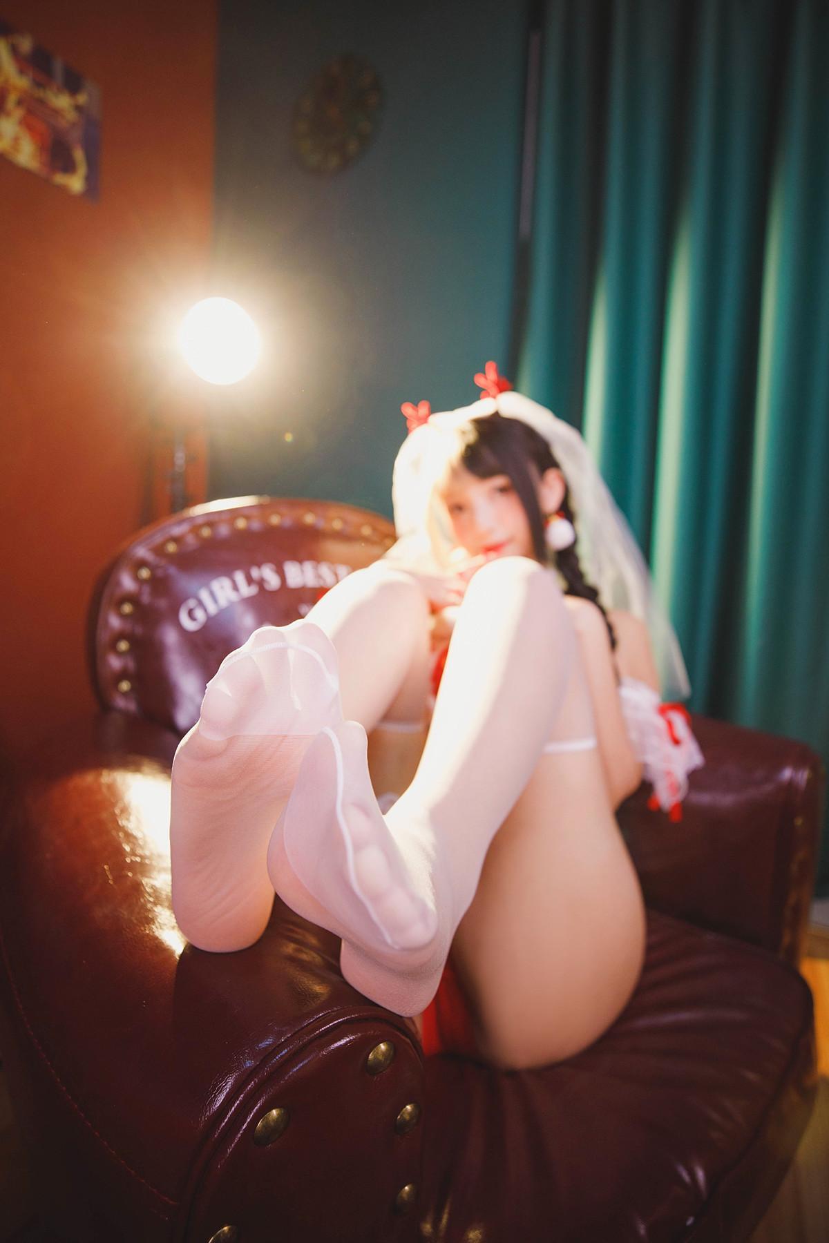 Cosplay 神楽坂真冬 绝对企画-圣诞小鹿《鹿の恩返し》 Set.01(37)