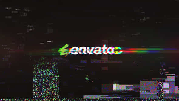 Distorted Glitch Reveal - VideoHive 58405694