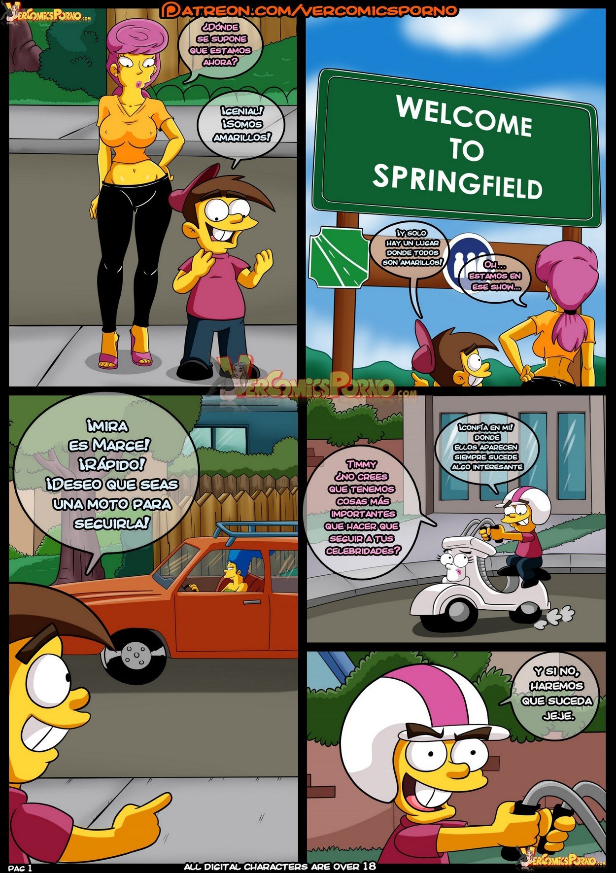 Milfs Catcher’s 2 – Los Simpsons - 1