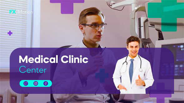 Medical Clinic Center Mogrt - VideoHive 52516108