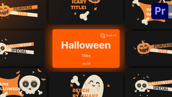 Halloween Titles - VideoHive 48478066