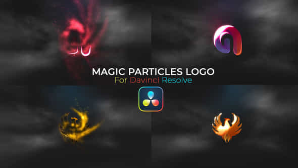 Magic Particles Logo - VideoHive 45038757