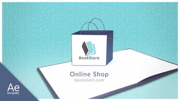 Bookstore Logo - VideoHive 31288078